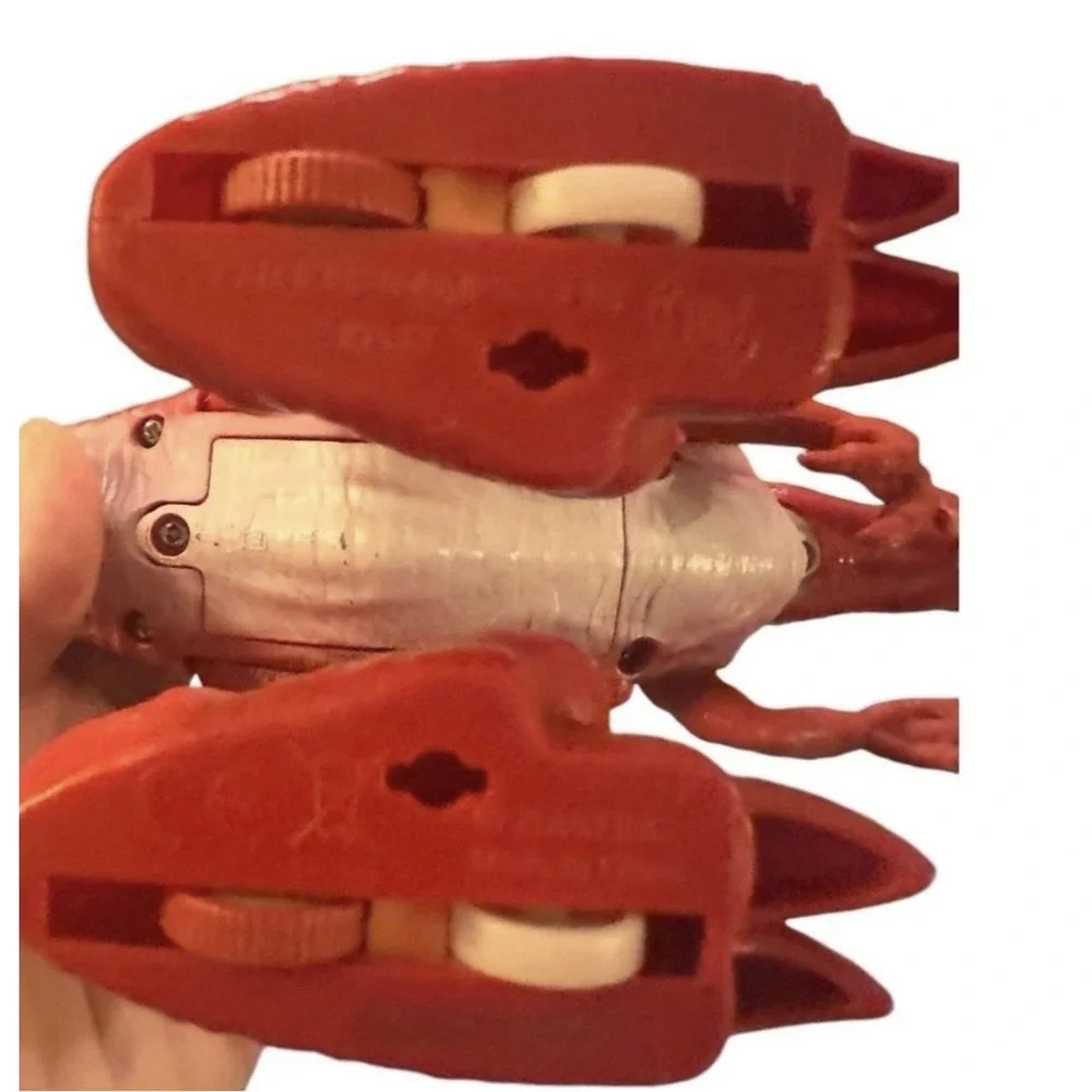 Robo Red Dinosaur Toy Figure Velociraptor Zuru Walking Action Jurassic 11” x 6”
